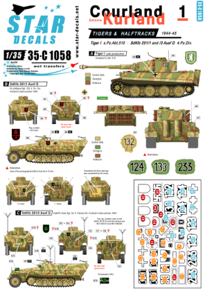 1:35 Courland / Kurland # 1. Tigers and Halftracks.
