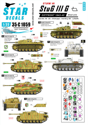 1:35 Sturm! # 8. StuG III Ausf G, Ostfront 1943-45.