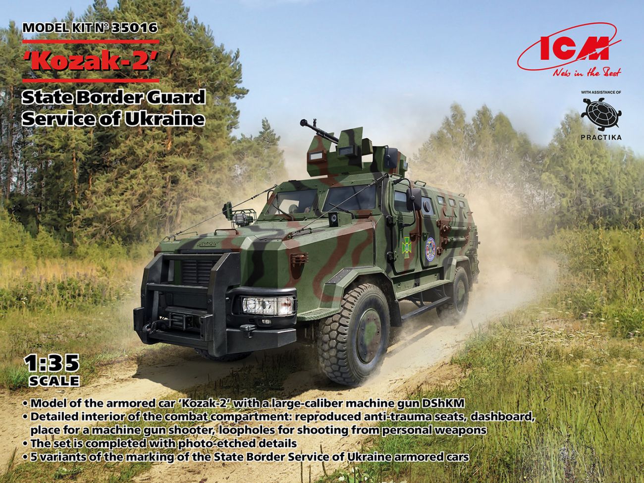 1:35 ‘Kozak-2’ State Border Guard Service of Ukraine