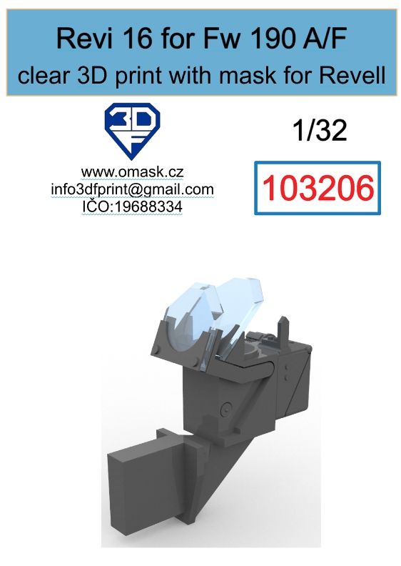 1:32 Revi 16 for Fw 190A/F (Revell)