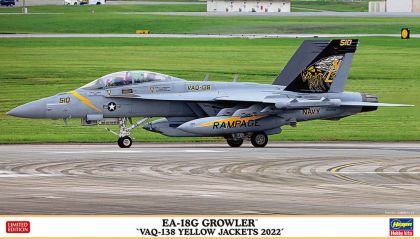1:72 EA-18G Growler VAQ-138 Yellow Jackets 2022