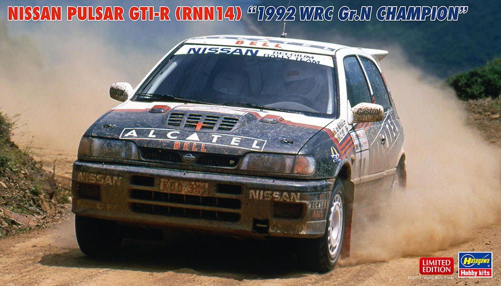 1:24 Nissan Pulsar GTI-R RNN14 1992 WRC Gr.N Champion