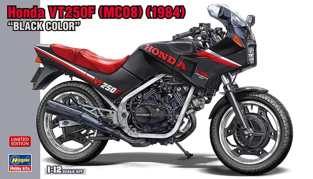 1:12 Honda VT250F MC08 1984 Black