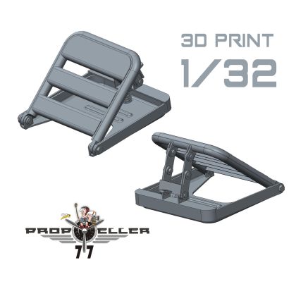 1:32 Luftwaffe wheel chocks 2 Pieces