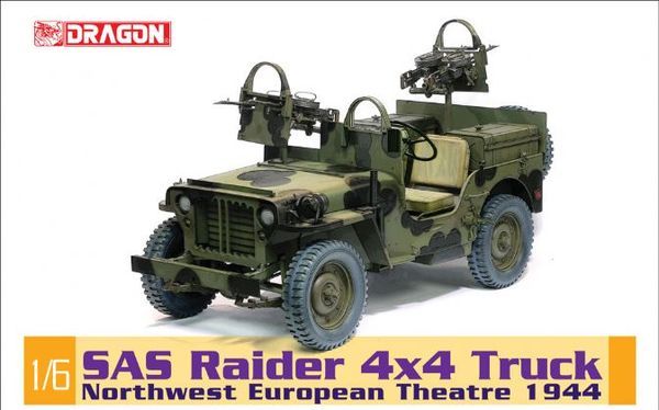 1:6 SAS Raider 4x4 Truck (Northwest European Theatre, 1944)