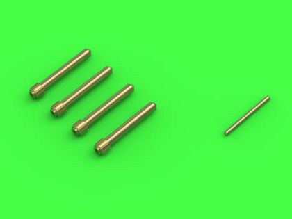 1:72 Hawker Hurricane Mk.IIb - Browning .303 cal barrel tips and bead sight mount