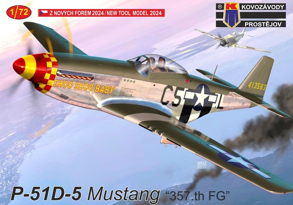 1:72 P-51D-5 Mustang 357.th FG