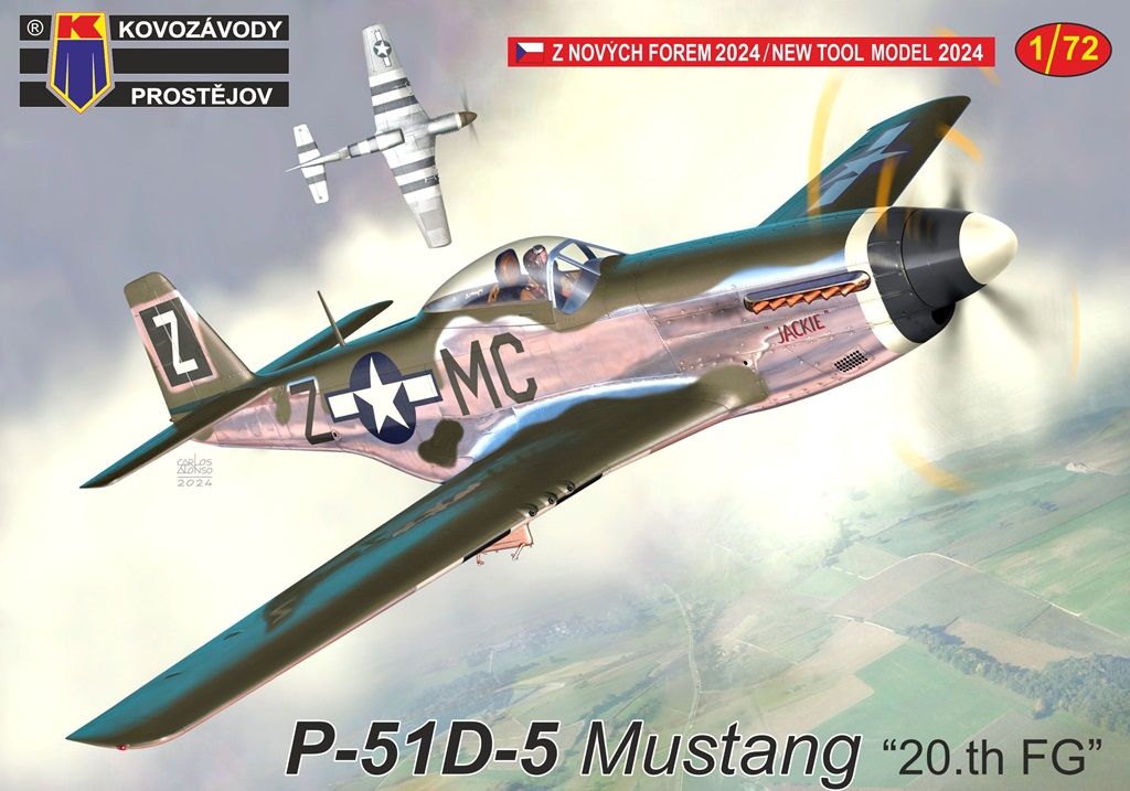1:72 P-51D-5 Mustang 20.th FG