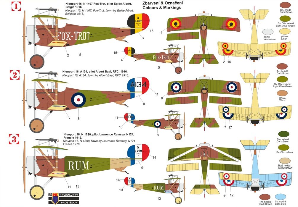 1:72 Nieuport Ni-16 “Other services”