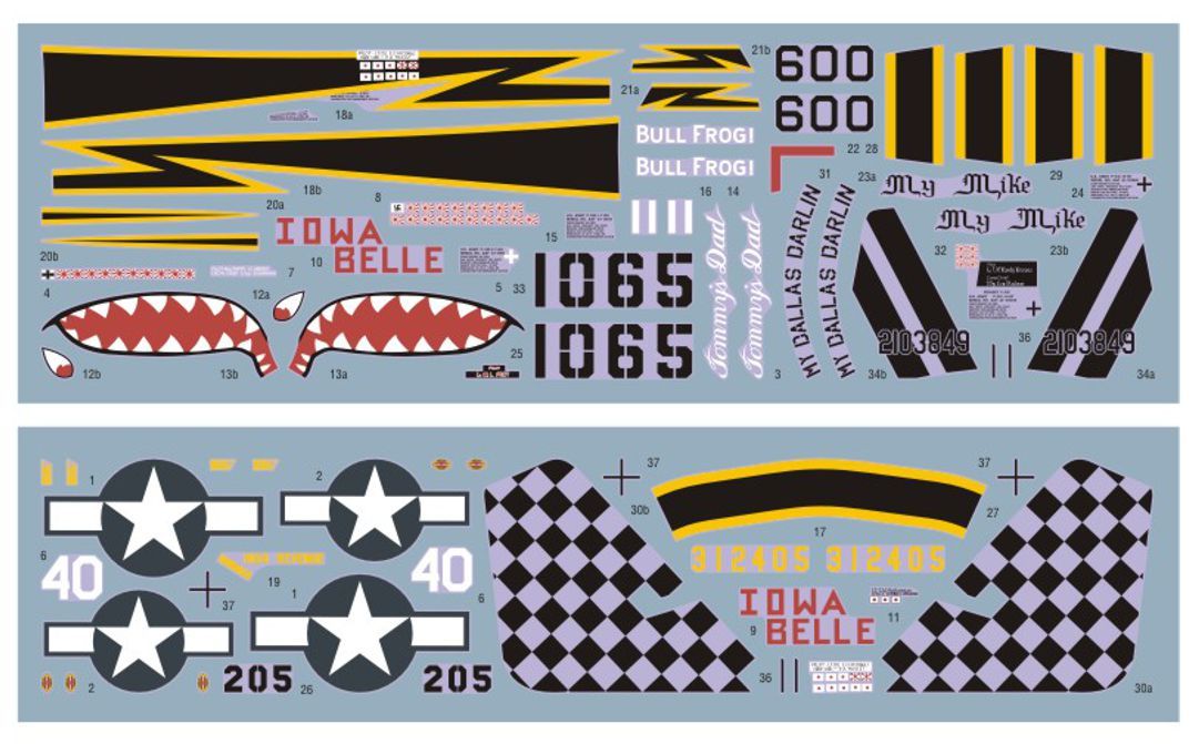 1:48 P-51B/P-51C Mustang over CBI China, Burma and India