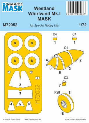 1:72 Westland Whirlwind Mk.I MASK