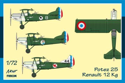 1:72 Potez 25 ‘Renault 12 Kg’