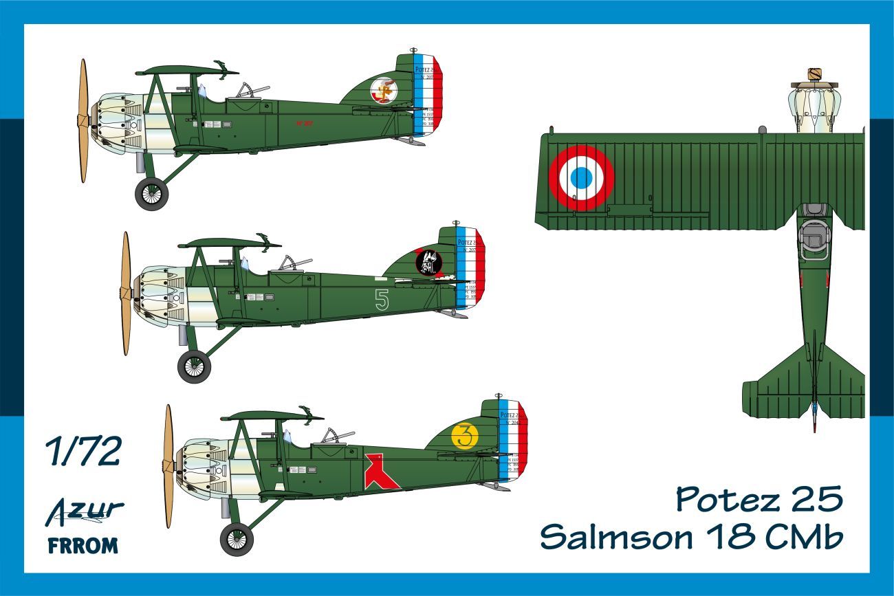 1:72 Potez 25 ‘Salmson 18 CMb’
