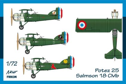 1:72 Potez 25 ‘Salmson 18 CMb’