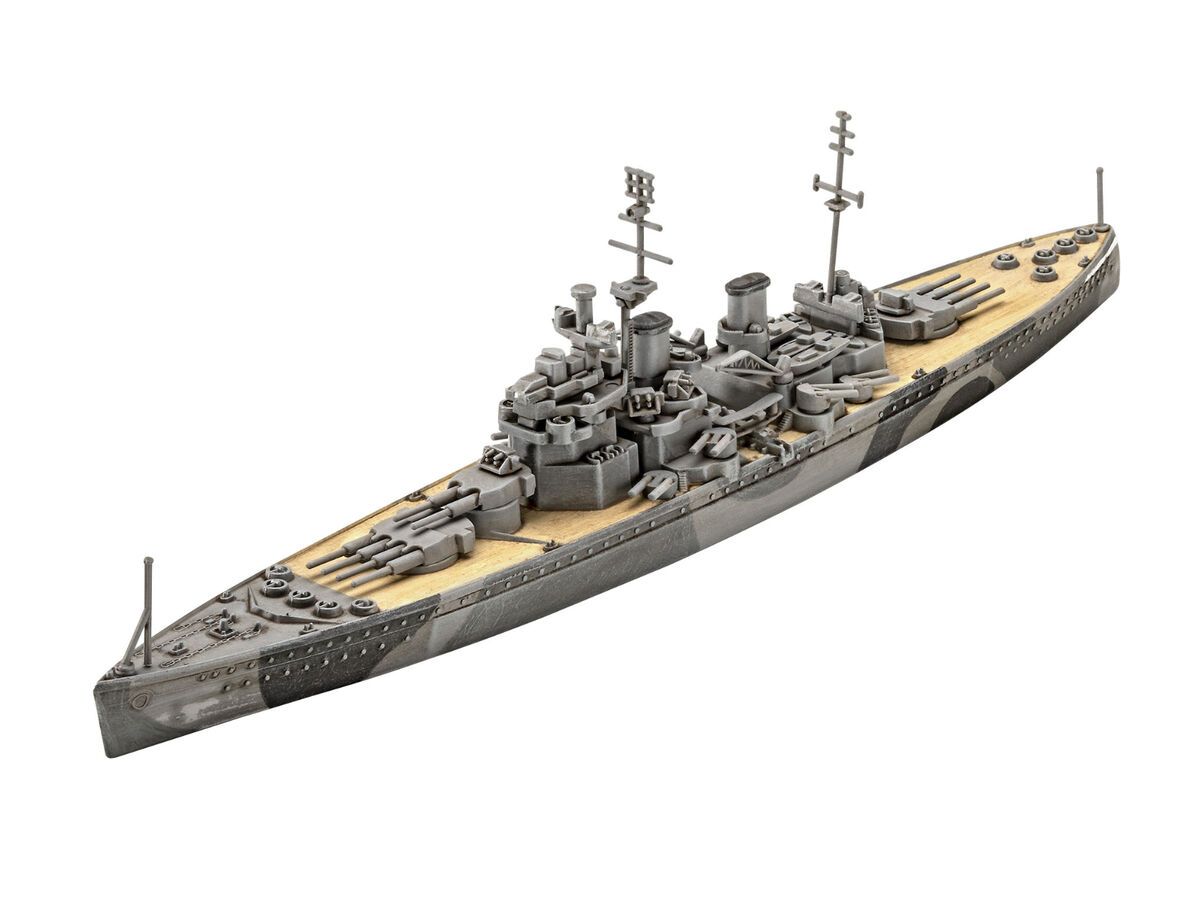 1:1200 HMS Duke of York - Model Set