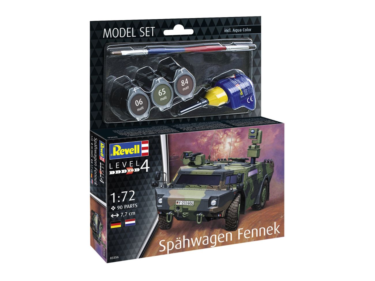 1:72 Spähwagen Fennek - Model Set