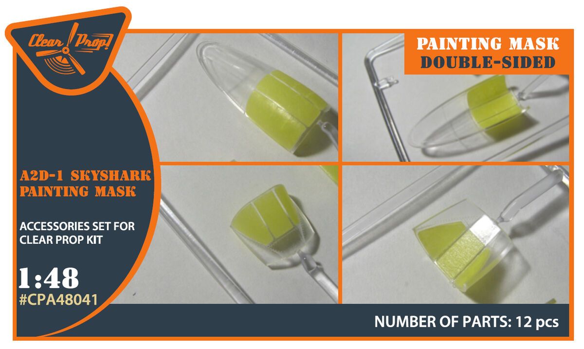 1:48 A2D-1 Skyshark Double-Sided Painting Mask