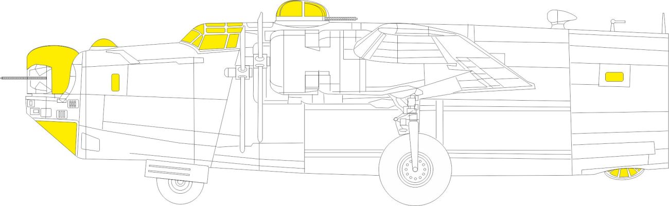 1:48 Consolidated B-24J Liberator