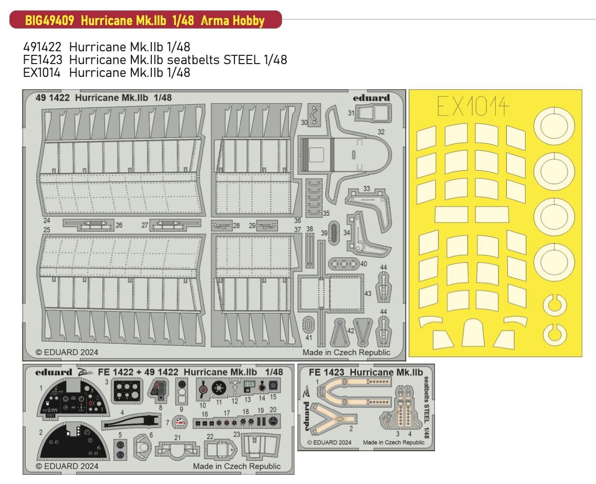 1:48 Hurricane Mk.IIb 