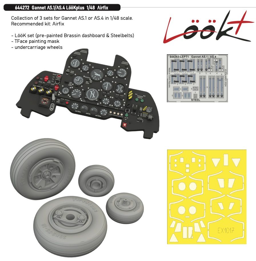 1:48 Fairey Gannet AS.1/AS.4 LooKplus