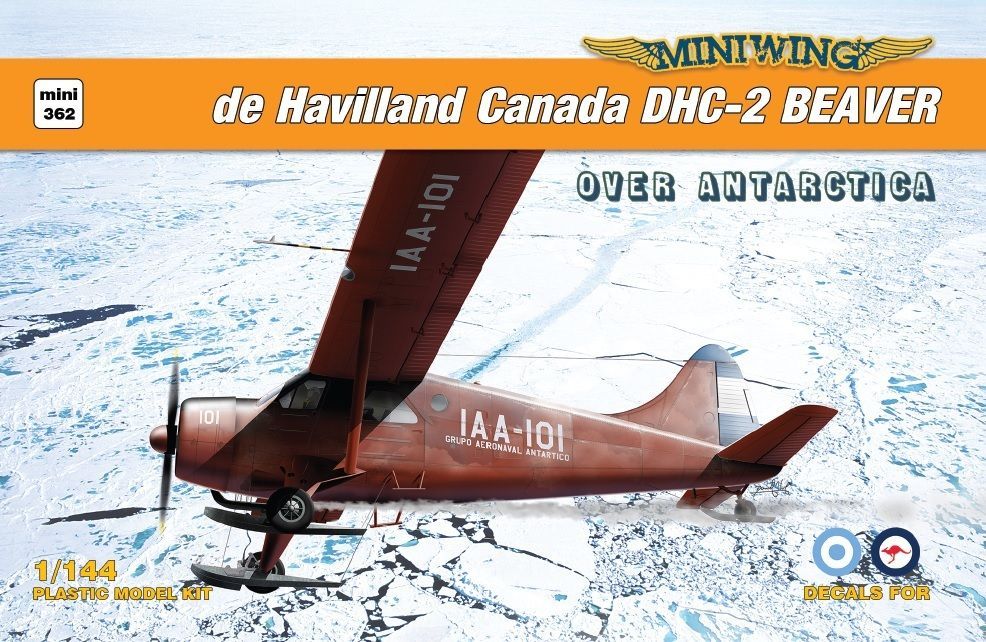 1:144 de Havilland Canada DHC-2 Beaver - over Antarctica