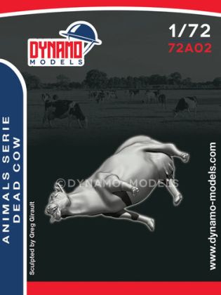 1:72 Animals Serie - Dead Cow