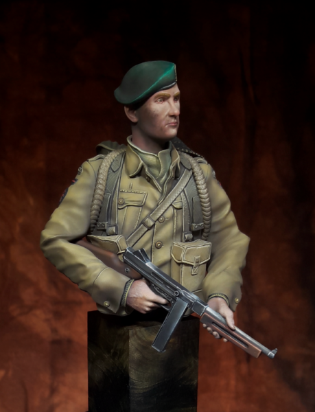 1:10 Bust French Commando 4 Kieffer