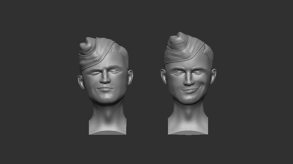 1:16 Headers with field cup M40