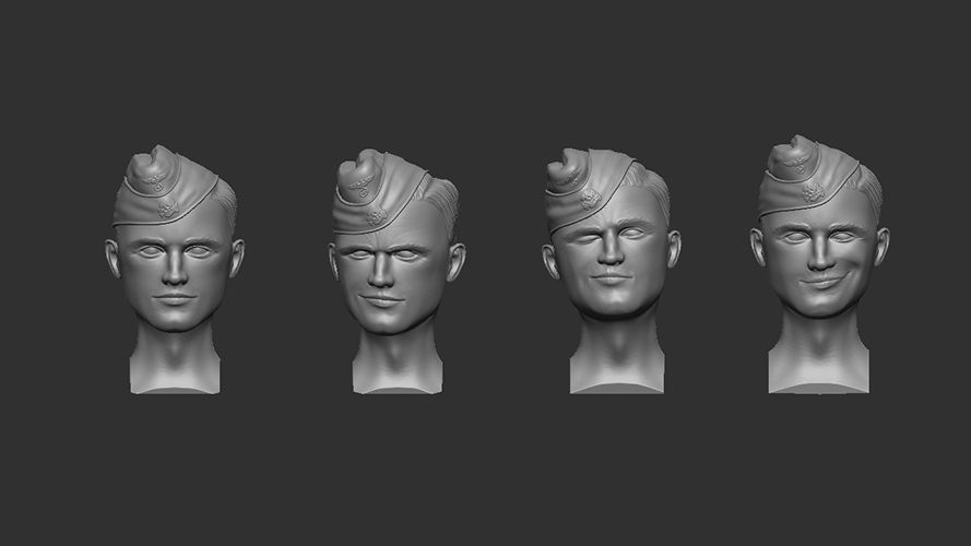 1:48 Headers with field cup M40