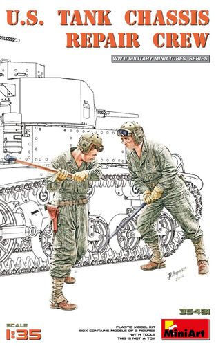 1:35 U.S. TANK CHASSIS REPAIR CREW