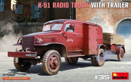 1:35 K-51 RADIO TRUCK WITH TRAILER