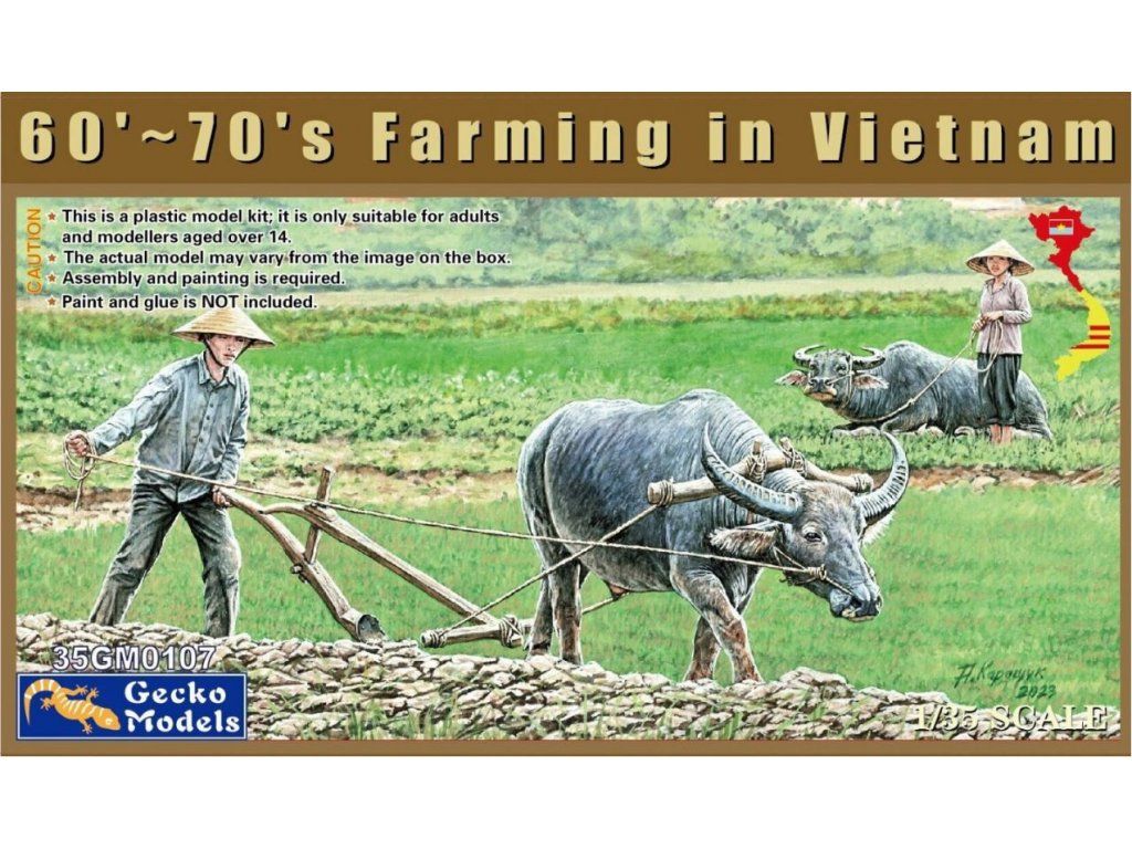 1:35 60's-70's Farming in Vietnam