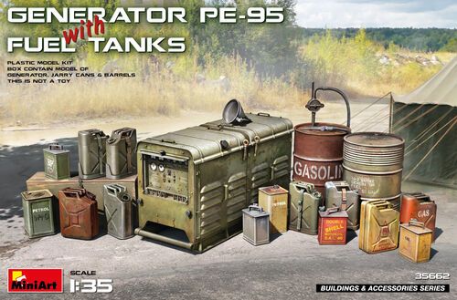 1:35 GENERATOR PE-95 WITH FUEL TANKS