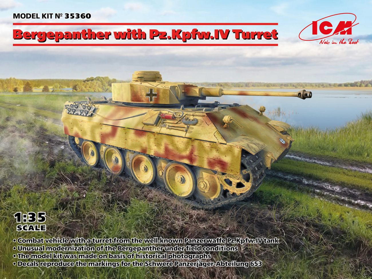 1:35 Bergepanther with Pz.Kpfw.IV Turret