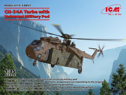 1:35 CH-54A Tarhe with Universal Military Pod