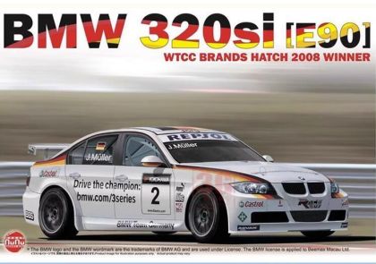 1:24 BMW 320SI E90 WTCC BRANDS HATCH 2008 WINNER