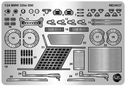 1:24 BMW 320SI E90 WTCC BRANDS HATCH 2008 WINNER