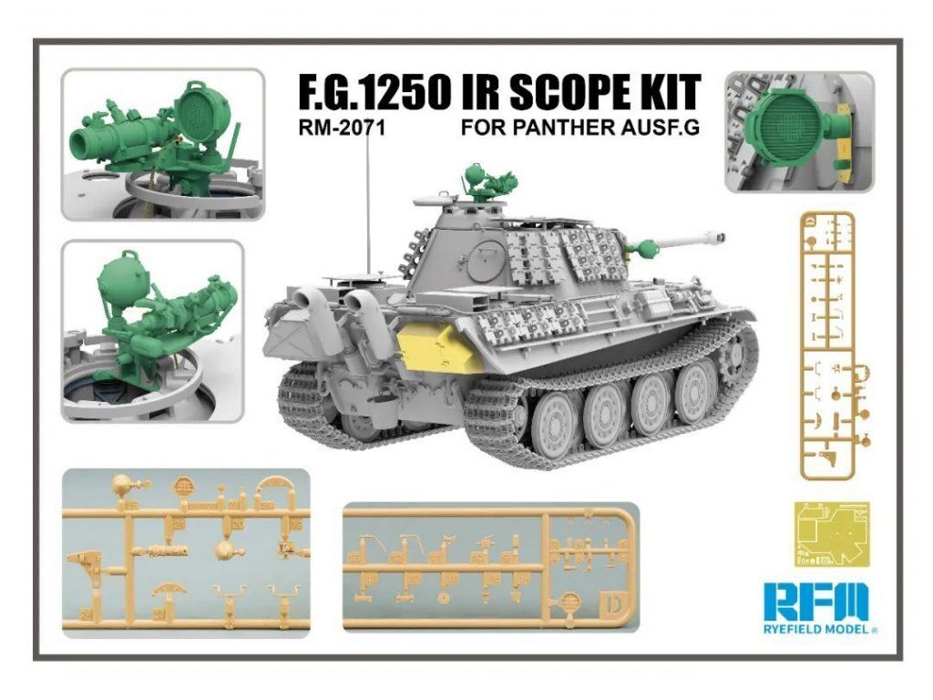 1:35 F.G.1250 IR Scope kit