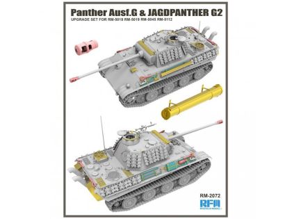 1:35 Panther Ausf.G & Jagdpanther G2 upgrade set