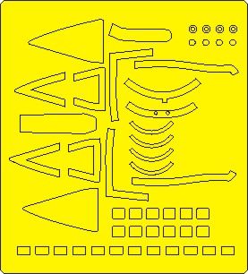 1:48 A-10C Thunderbolt II BASIC Kabuki mask set