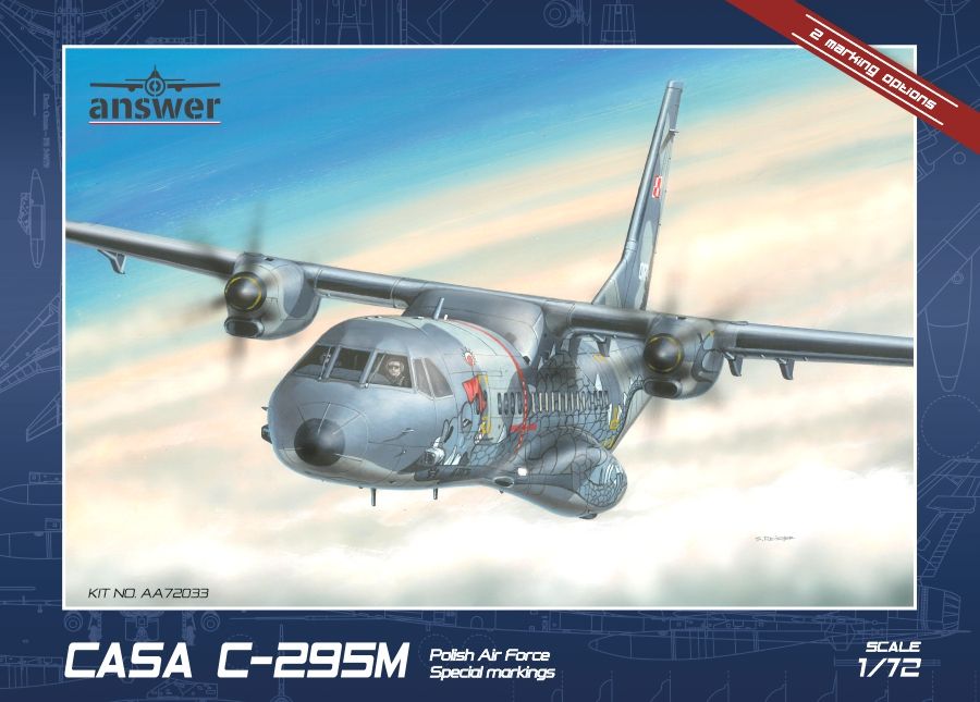 1:72 CASA C-295M - Polish Air Force Special Markings