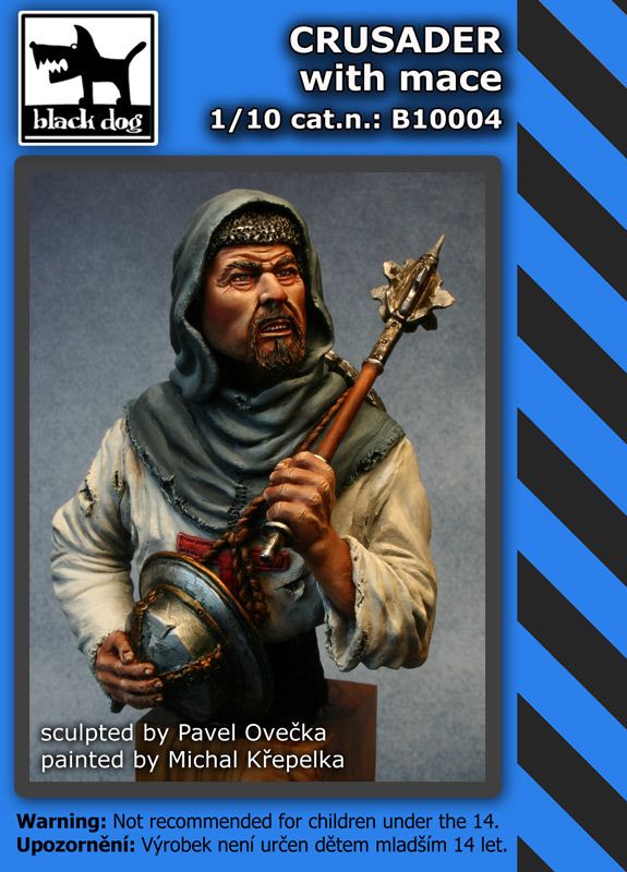 1:10 Crusader with mace