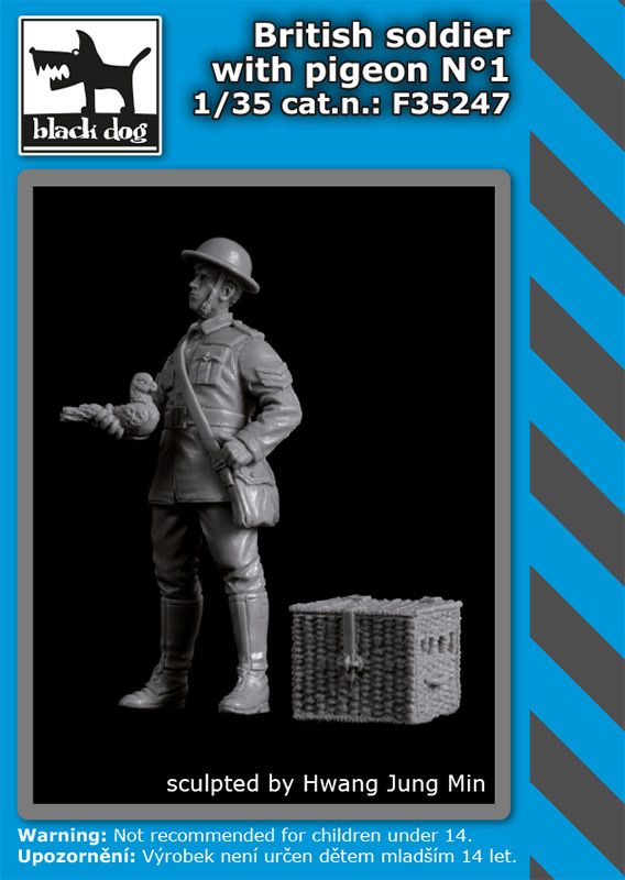 1:35 British Soldier With Pigeon No. 1