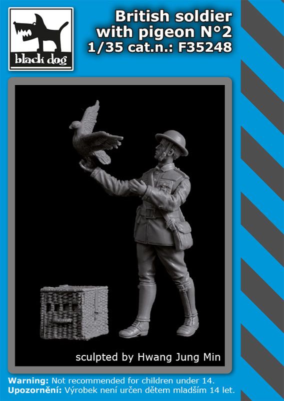 1:35 British Soldier With Pigeon No. 2