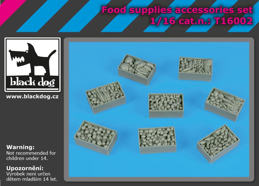 1:16 Food Supplies - Accessories Set