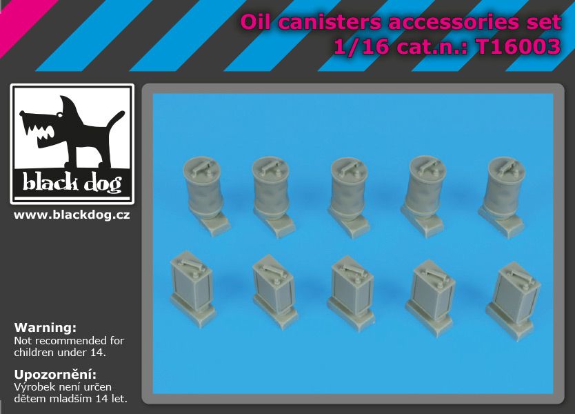 1:16 Oil Canister - Accessories Set