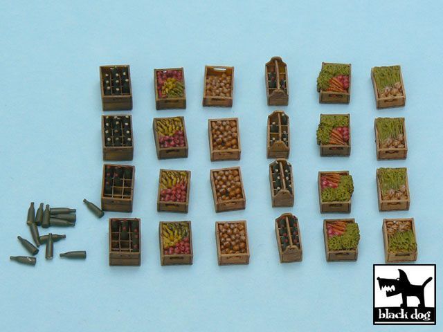 1:48 Food supplies #2 accessories set