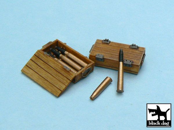 1:48 Pz.Kpfw IV ammo boxes 10 boxes + ammo