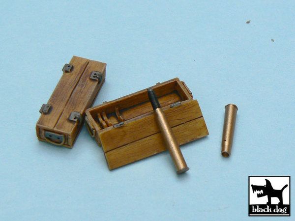 1:48 Panther ammo boxes 10 boxes + ammo