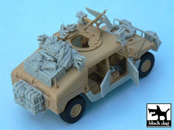 1:48 HUMVEE Iraq war accessories set for Tamiya, 30 resin parts